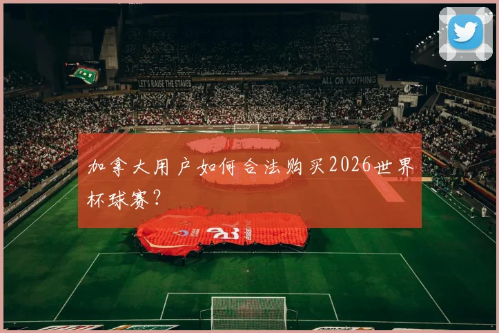 加拿大用户如何合法购买2026世界杯球赛?